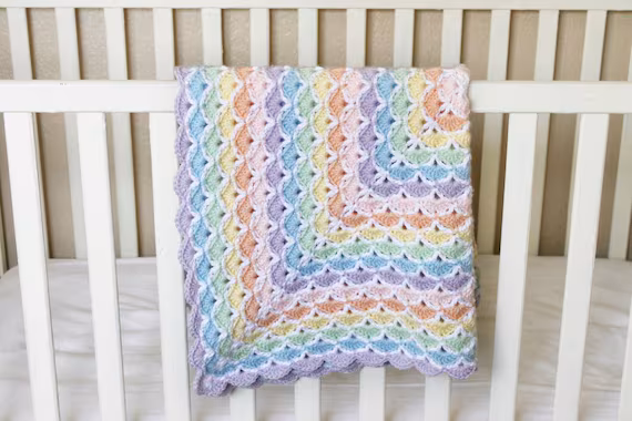 Pastel Rainbow Blanket